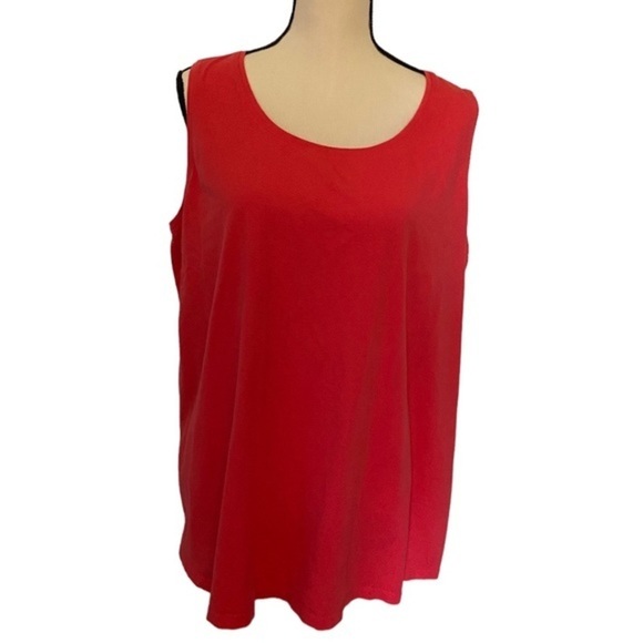 Catherines Tops - Catherine's size 2X red top